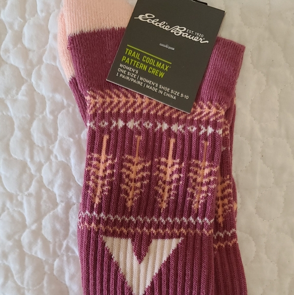 Eddie Bauer Accessories - Eddie Bauer cool max crew socks. Great price!